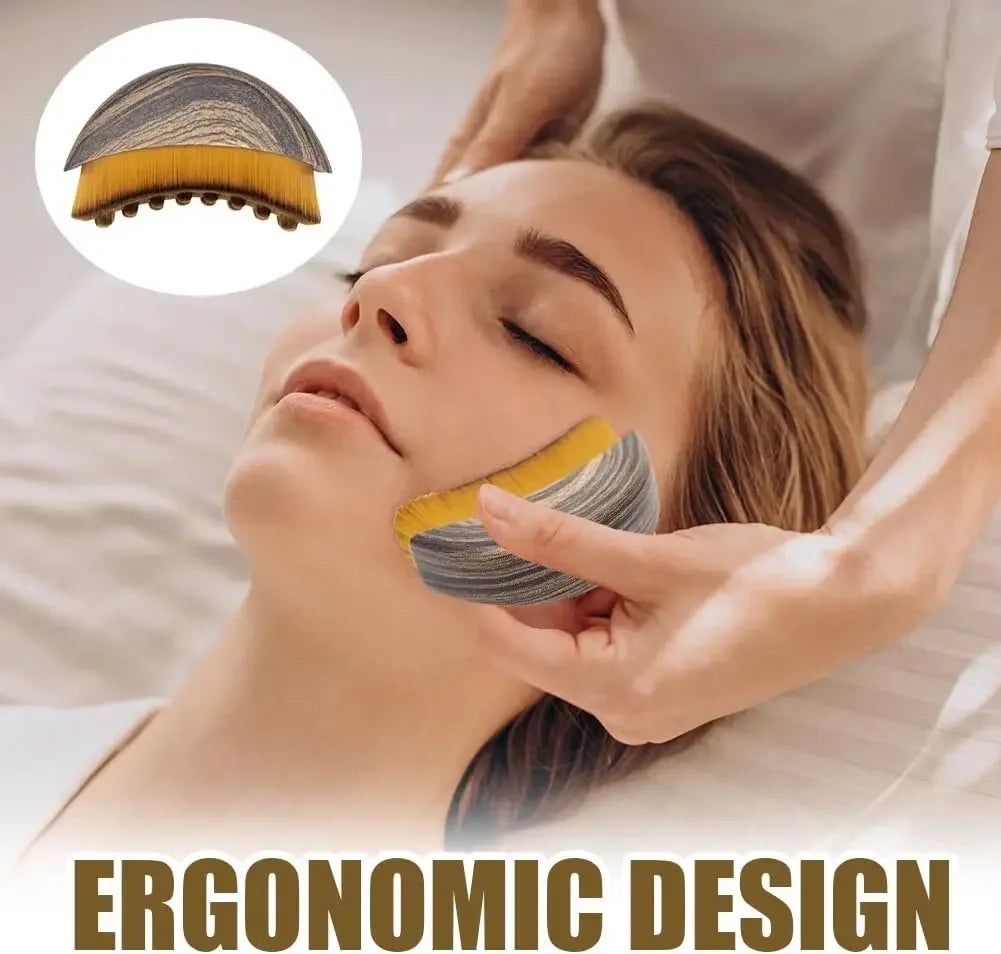 Lymphatic Contour Face Brush | Chin & Jawline Sculpting Massager