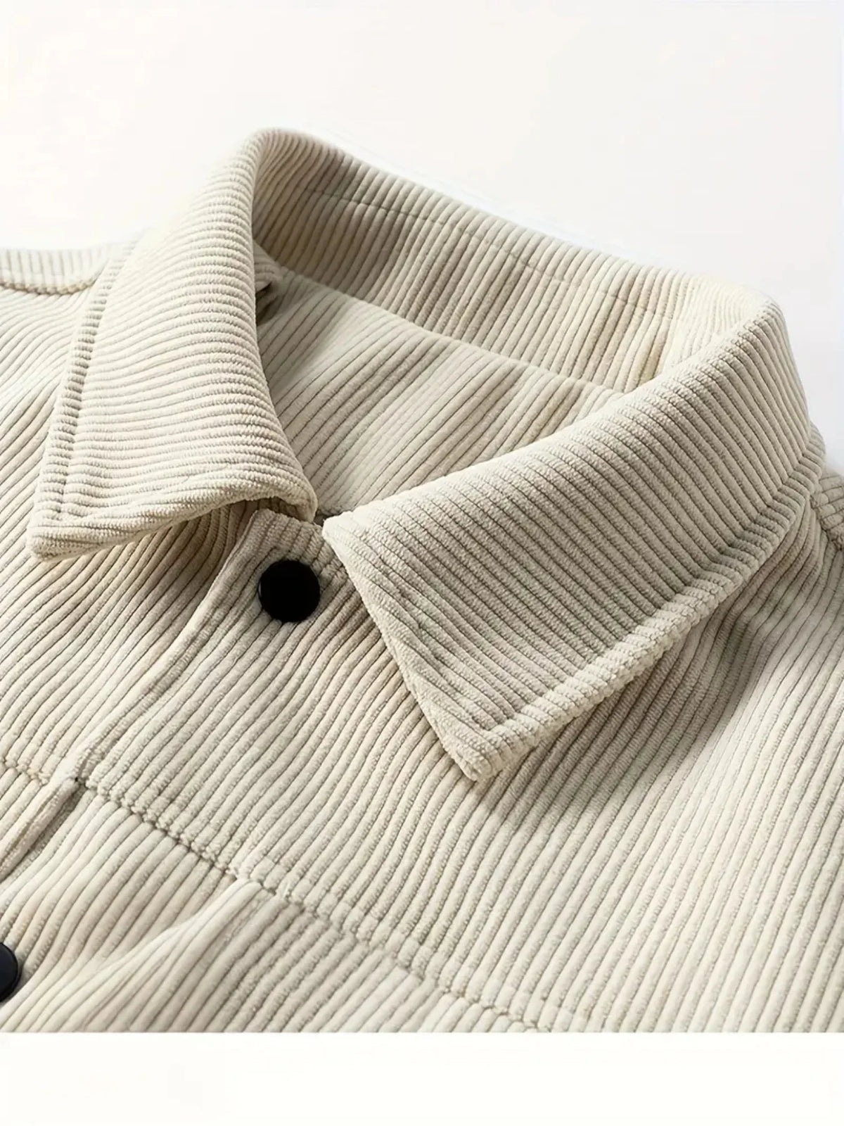 Men's Japanese style corduroy lapel jacket in navy, featuring classic design and tailored fit, by Jelieora Venture outerwear.