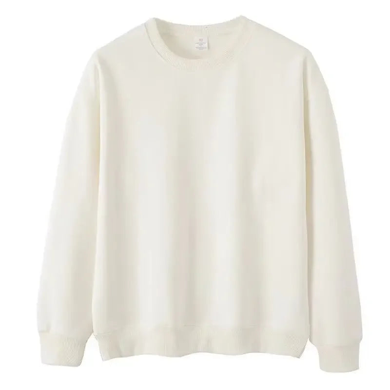 Unisex oversized fleece sweatshirt by Jelieora Venture in soft, cozy fabric, shown in a relaxed fit with a casual style.