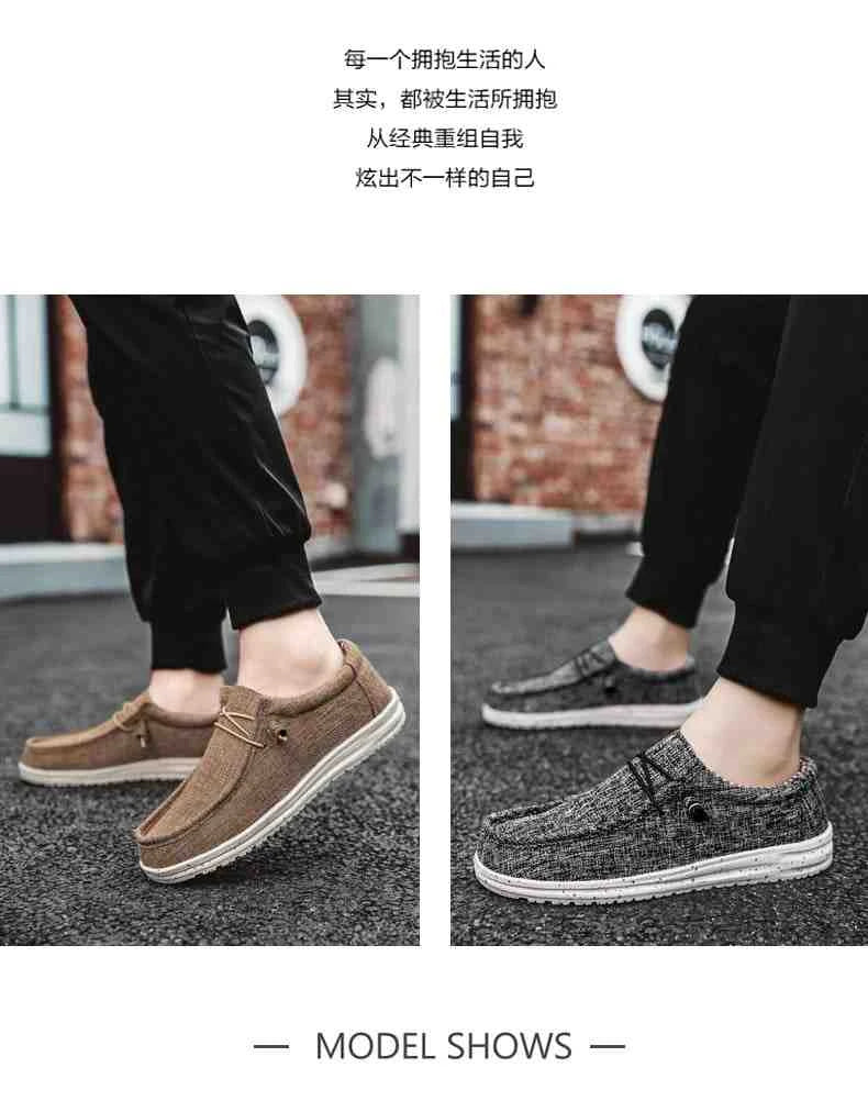 Men's Slip-On Mesh Casual Trainers