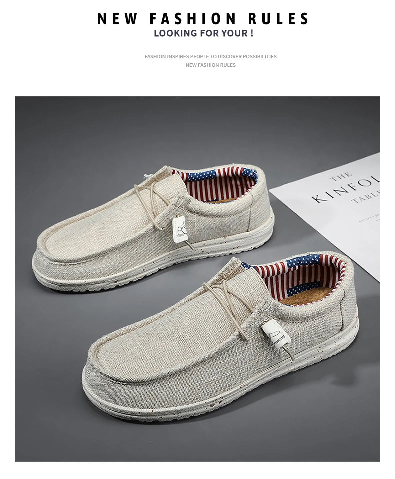 Men's hiking loafers by Jelieora Venture featuring durable leather material and rugged soles for outdoor trekking.