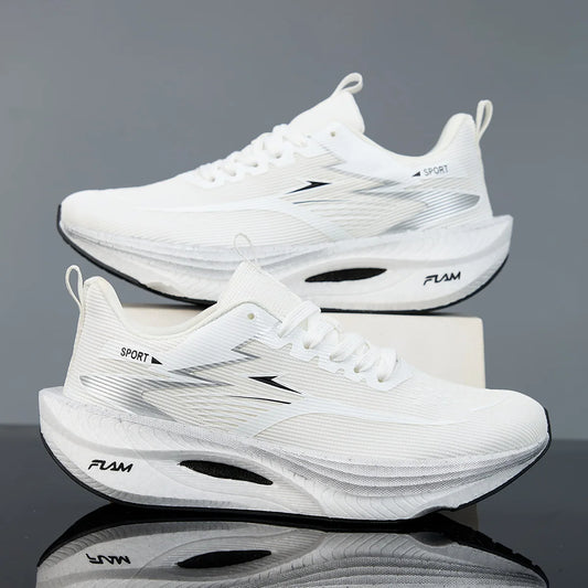 Unisex lightweight running trainers by Jelieora Venture with breathable mesh upper and cushioned sole for comfortable running.