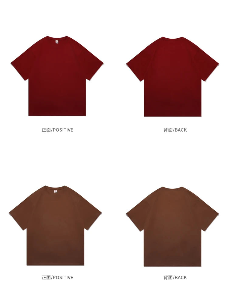Men's solid basic hip hop cotton T-shirt by Jelieora Venture in black, displayed flat with short sleeves and crew neck.