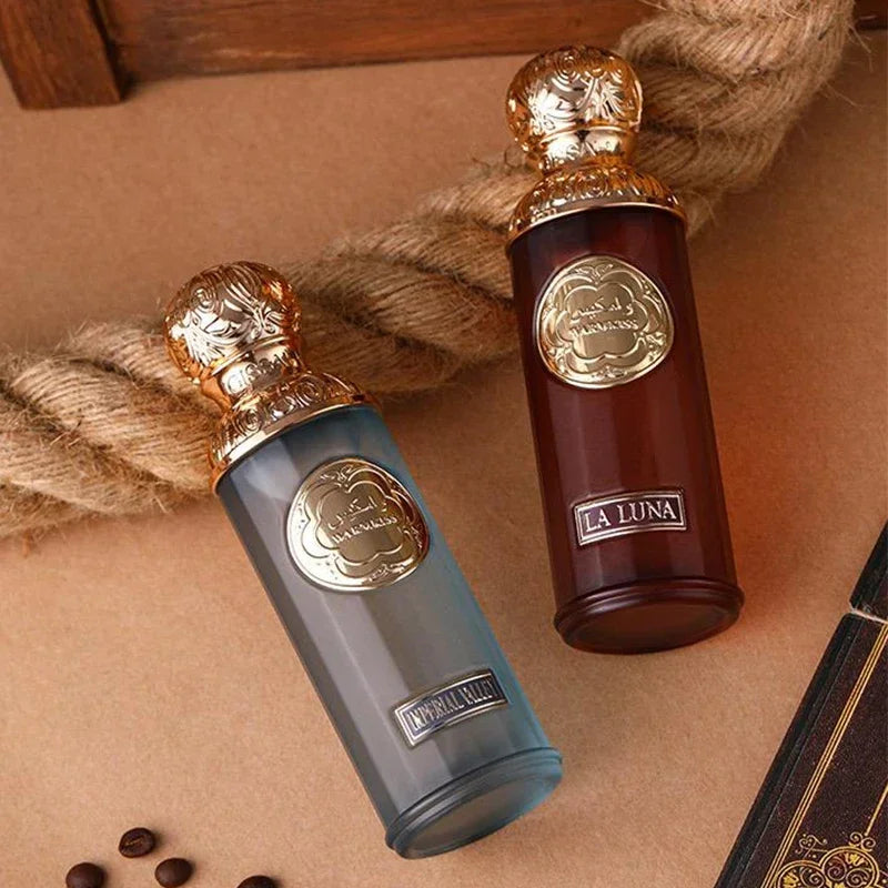 Unisex Arabic perfume spray by Jelieora Venture featuring a high-quality woody fragrance and elegant bottle design.
