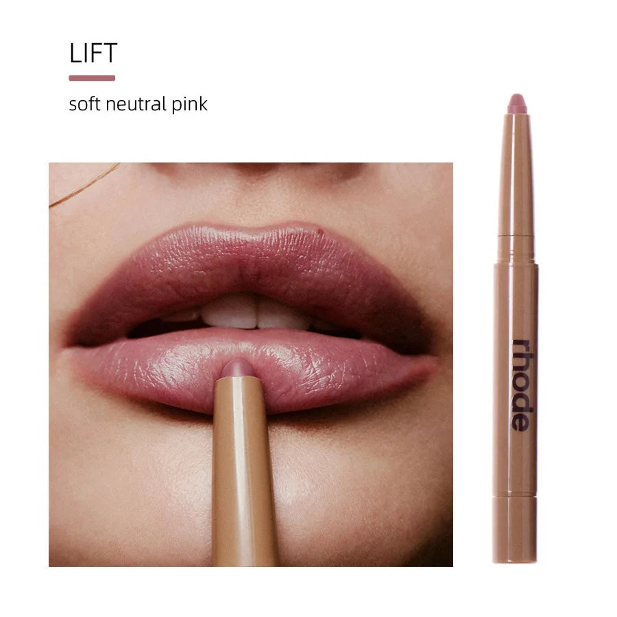 Jelieora Venture Brand Skin Peptide Lip Shape Pen for long-lasting lip makeup, including lip liner and tint pencil with gloss finish
