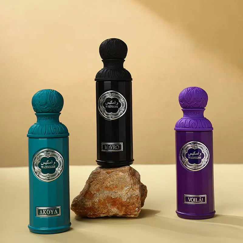 Jelieora Venture unisex Arabic perfume spray with woody fragrance, featuring a sleek bottle and elegant design for lasting scent.