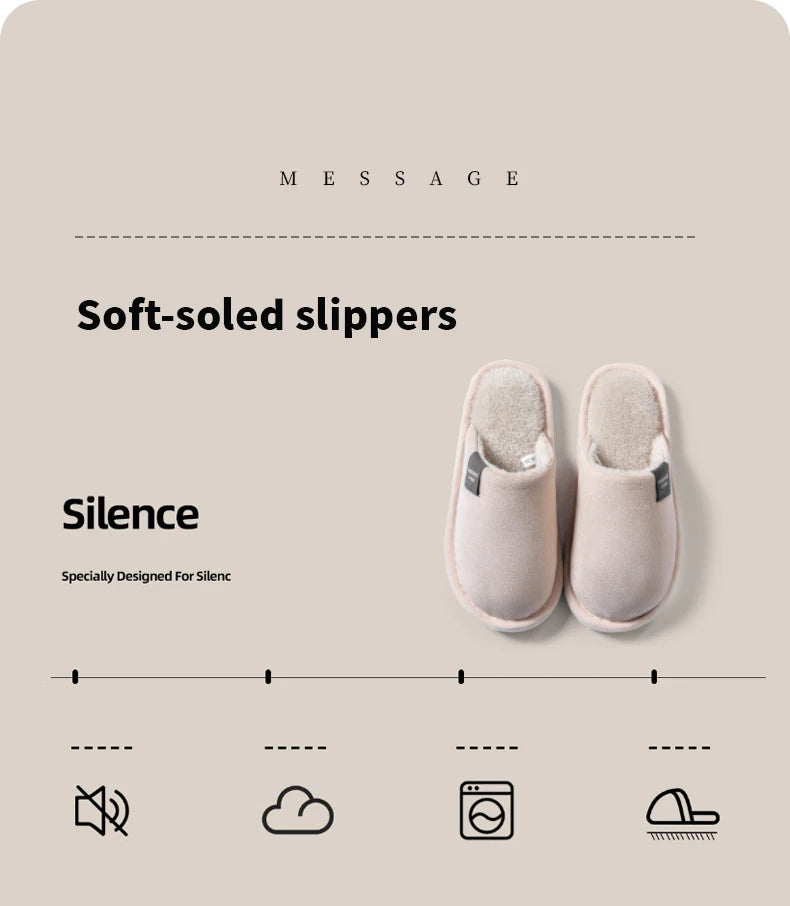 Men's warm house slippers by Jelieora Venture, featuring soft fabric and cozy design for indoor comfort.