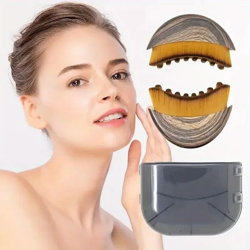 Lymphatic Contour Face Brush | Chin & Jawline Sculpting Massager
