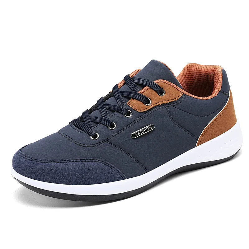 Men's waterproof trainers by Jelieora Venture featuring a sleek design and durable waterproof material for all-weather wear.