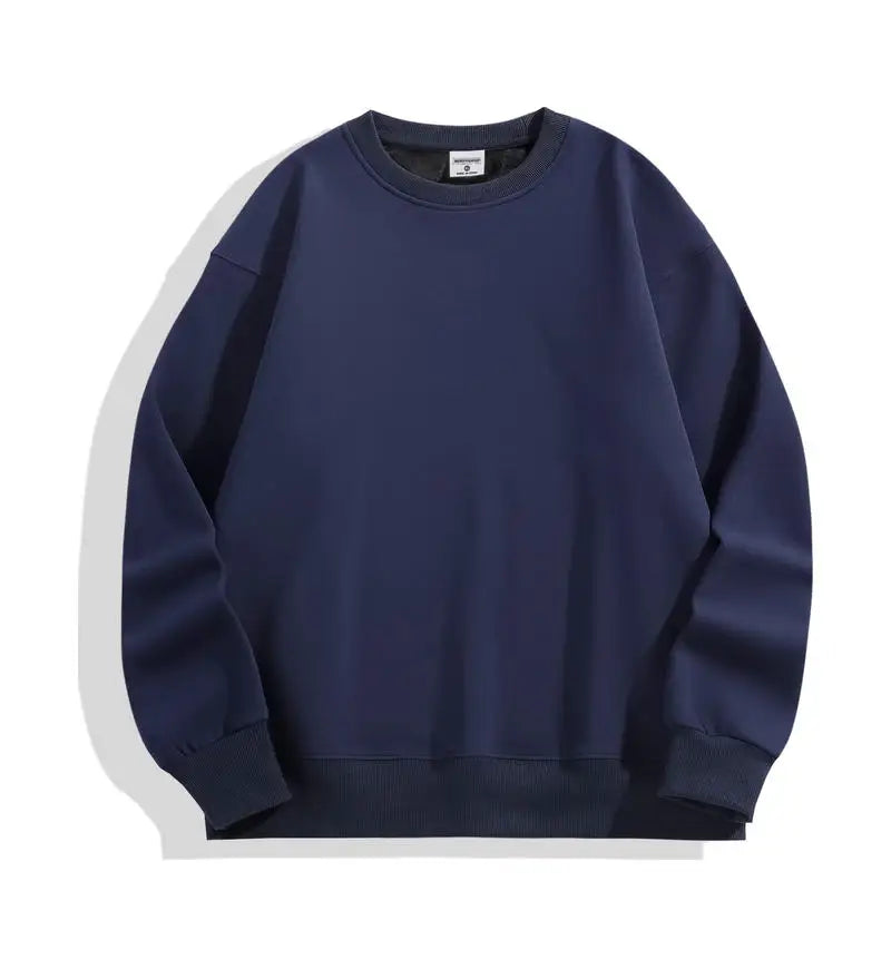 Men's heavyweight pullover hoodie by Jelieora Venture, 500GSM, showcasing the soft, thick fabric and classic hooded design.