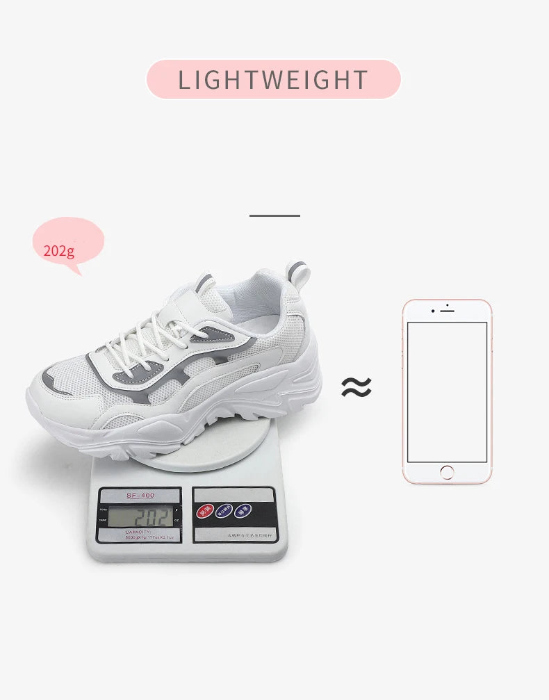 Women's Jelieora Venture vulcanized platform chunky sneakers with thick soles and stylish design for casual wear.