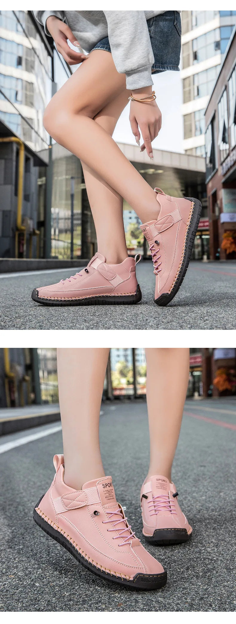 Unisex retro PU leather slip-on loafers by Jelieora Venture featuring classic design and comfortable footwear style.