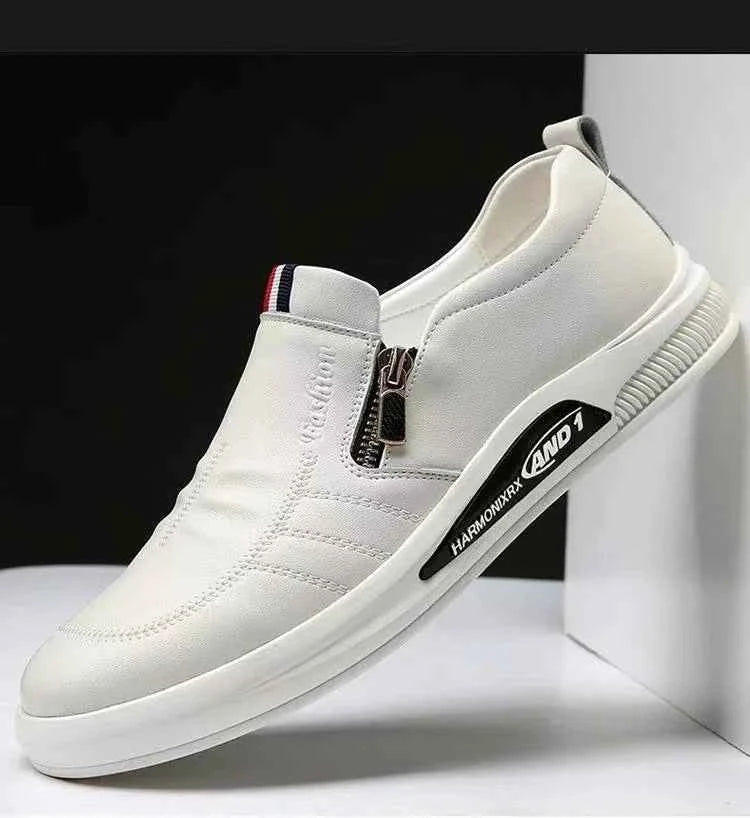 Men's Casual Leather Loafers | Slip-On Moccasins Business Shoes