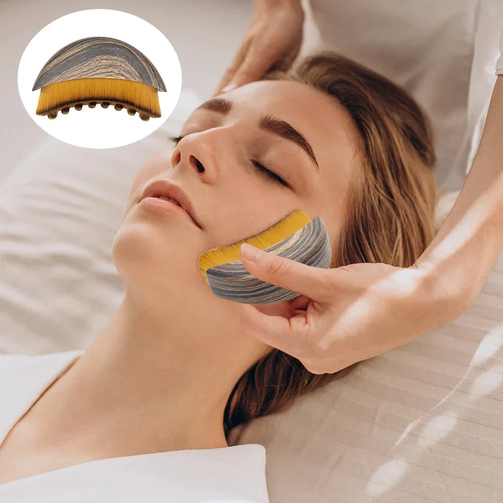 Lymphatic Contour Face Brush | Chin & Jawline Sculpting Massager