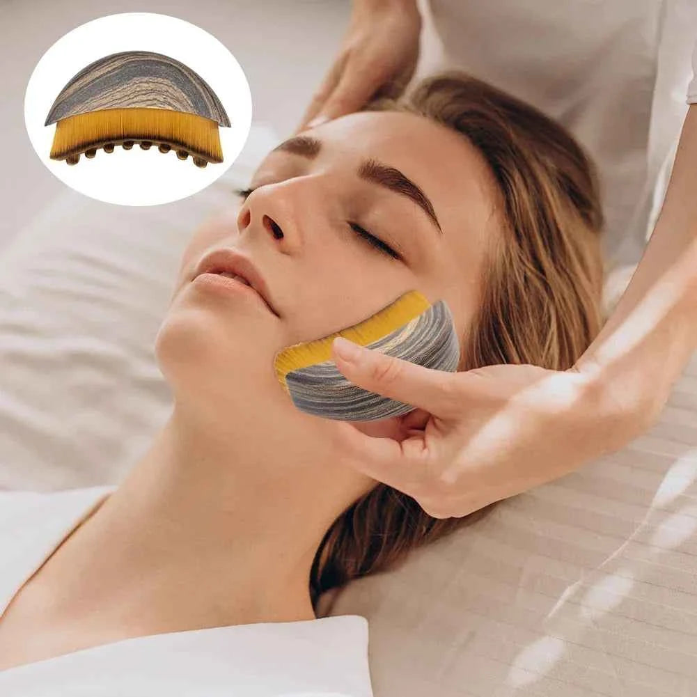 Lymphatic Contour Face Brush | Chin & Jawline Sculpting Massager
