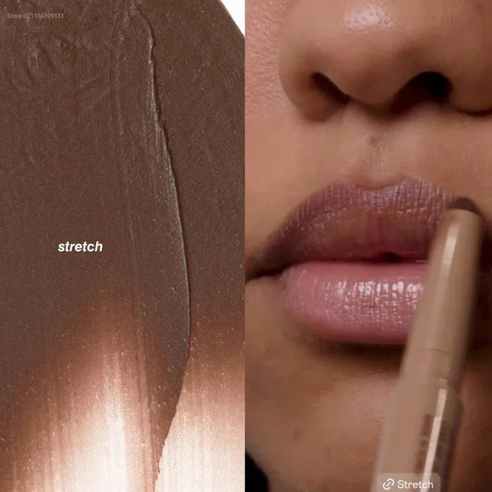 Jelieora Venture Brand Skin Peptide Lip Shape Pen and Lipstick with long-lasting tint and gloss, displayed on a neutral background.