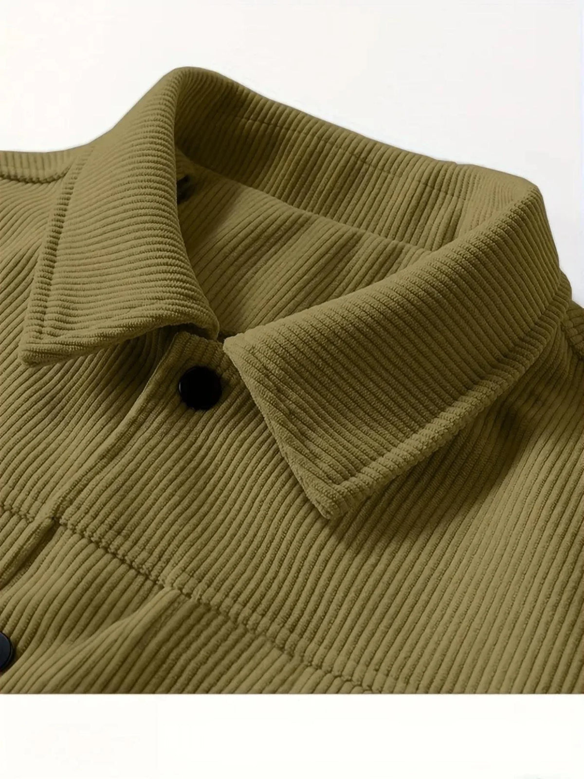 Men's Japanese style corduroy lapel jacket by Jelieora Venture, showcasing a stylish outerwear piece with a tailored fit.