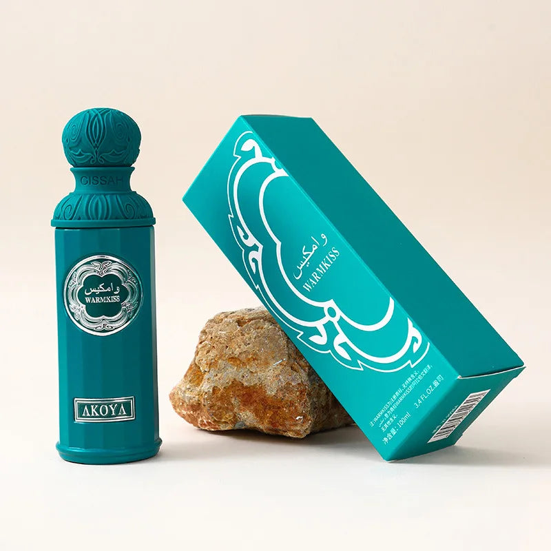 Unisex Arabic perfume by Jelieora Venture featuring a high-quality woody fragrance spray with a sleek bottle design.