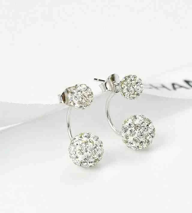 Elegant Crystal Drop Earrings: Transform Your Look with Korean Style