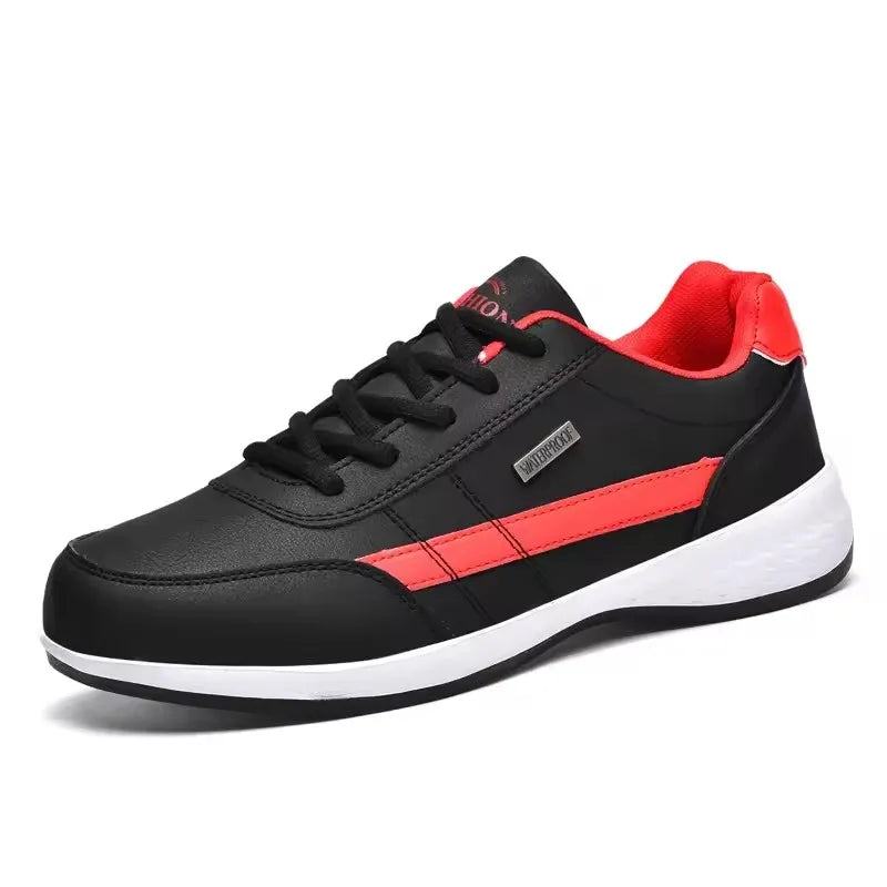 Men's waterproof trainers by Jelieora Venture featuring a sleek design and durable, water-resistant material for outdoor activities.