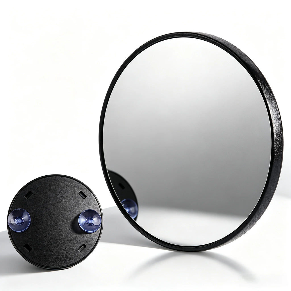 Set of 3 Portable Suction Cup Magnifying Mirrors 5x 10x 15x HD Detail Makeup Mirror for Makeup Pore And Blackhead Removal