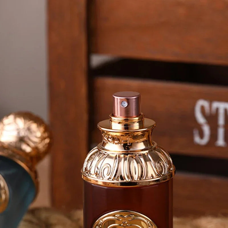 Jelieora Venture unisex Arabic perfume spray with woody fragrance, featuring a sleek bottle and elegant design.