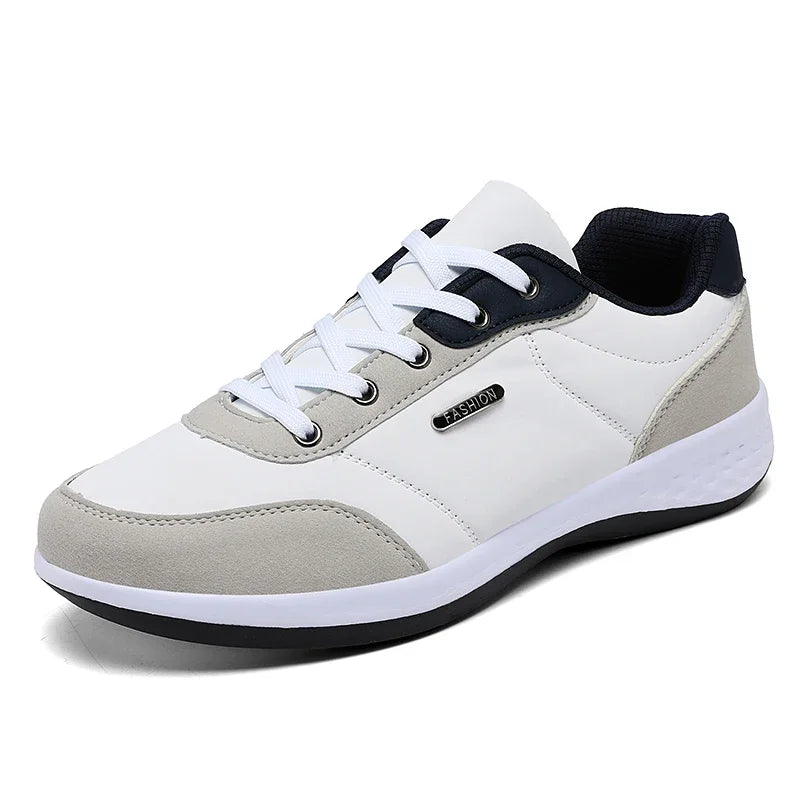 Men's waterproof trainers by Jelieora Venture, featuring breathable material and slip-resistant soles for outdoor activities.