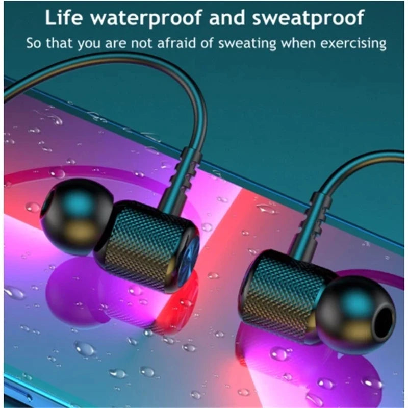 Magnetic HIFI Sport Neckband Bluetooth Earphones with Mic