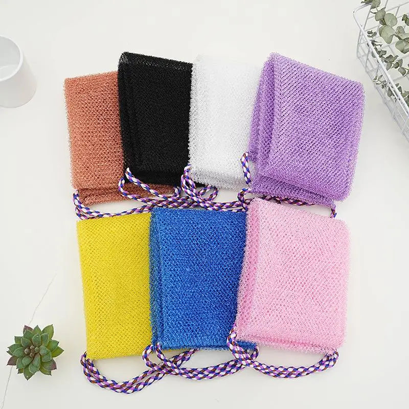 Jelieora Venture African net sponge for exfoliating and scrubbing the body, perfect for bathing and shower cleaning.