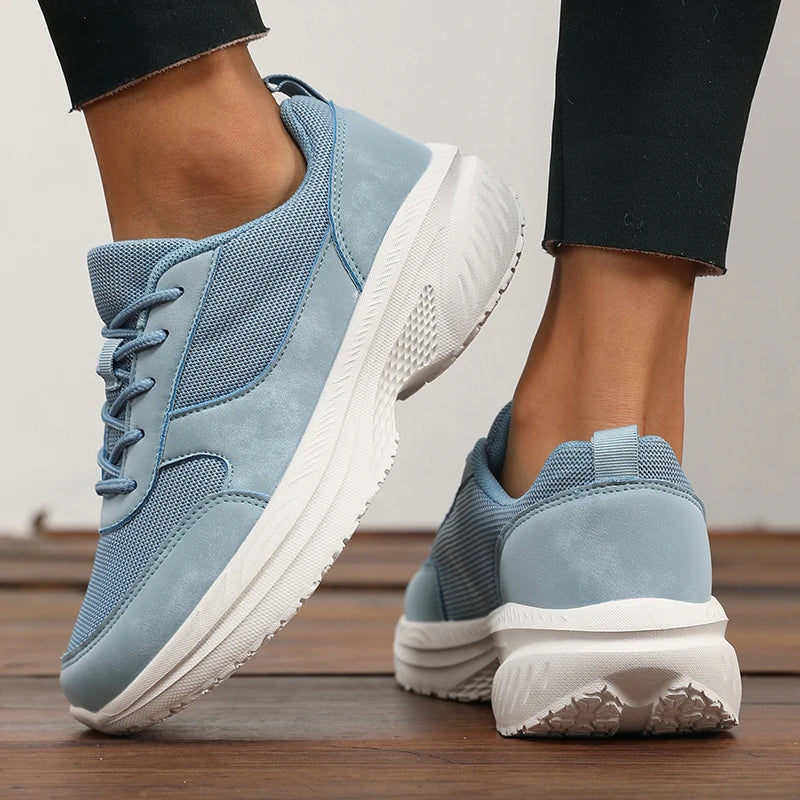 Women's wide fit slip-on comfort walking shoes by Jelieora Venture, featuring cushioned insoles and supportive design.