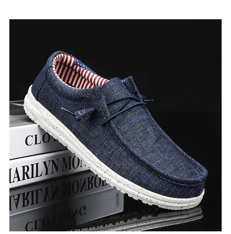 Men's hiking loafers by Jelieora Venture featuring durable brown leather and rugged soles for outdoor adventures.
