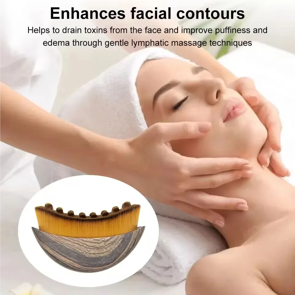 Lymphatic Contour Face Brush | Chin & Jawline Sculpting Massager