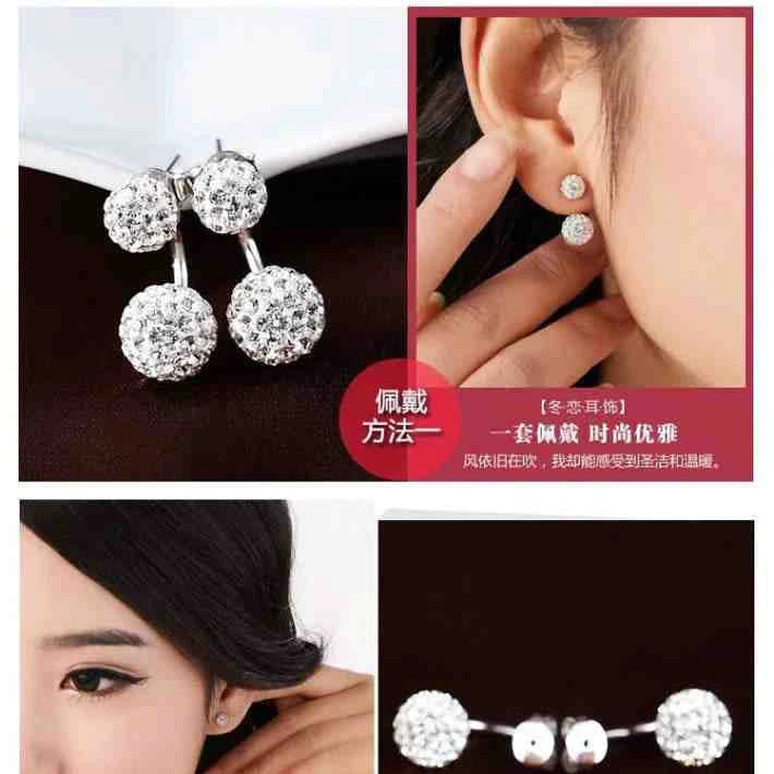 Elegant Crystal Drop Earrings: Transform Your Look with Korean Style