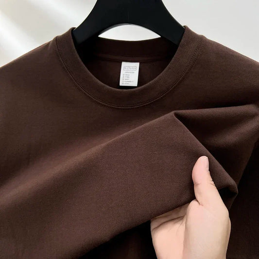 Men's 100% cotton round neck T-shirt by Jelieora Venture, featuring a breathable, casual everyday tee in classic style.