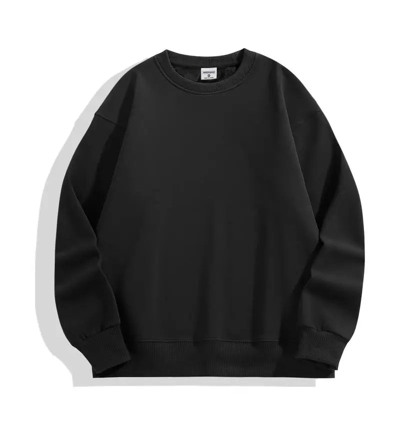 Men's heavyweight pullover hoodie by Jelieora Venture in 500GSM, shown in a cozy, soft fabric with a relaxed fit.