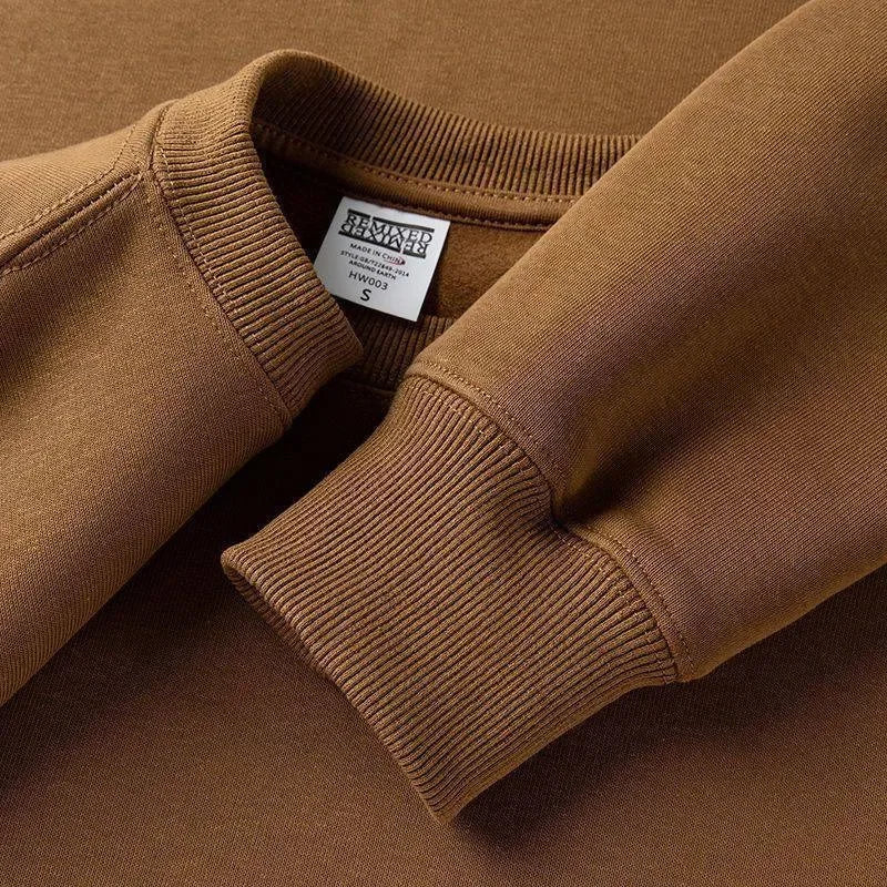 Unisex oversized fleece sweatshirt by Jelieora Venture, featuring a cozy, relaxed fit in soft fleece fabric.
