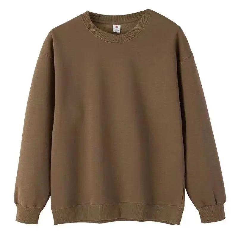 Unisex oversized fleece sweatshirt by Jelieora Venture featuring a cozy, relaxed fit in soft fleece fabric.