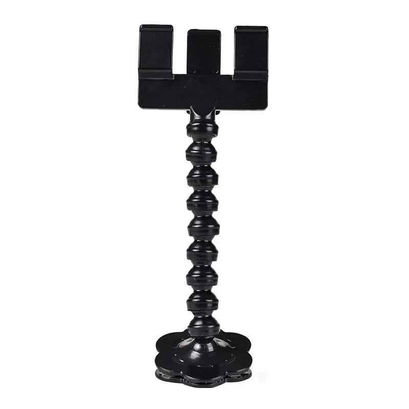 Jelieora Venture pet selfie clip with phone holder showing a cat and dog looking at the camera, pet photography prop accessory.