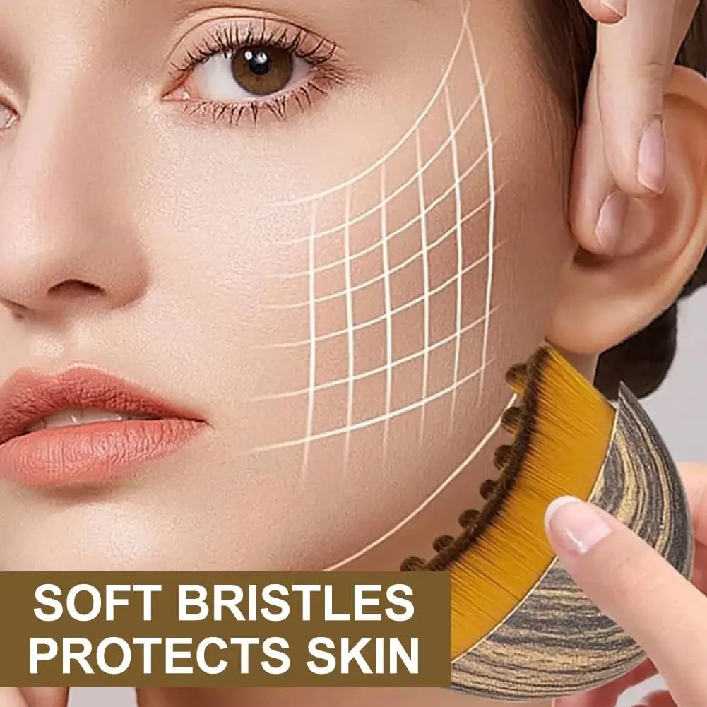 Lymphatic Contour Face Brush | Chin & Jawline Sculpting Massager