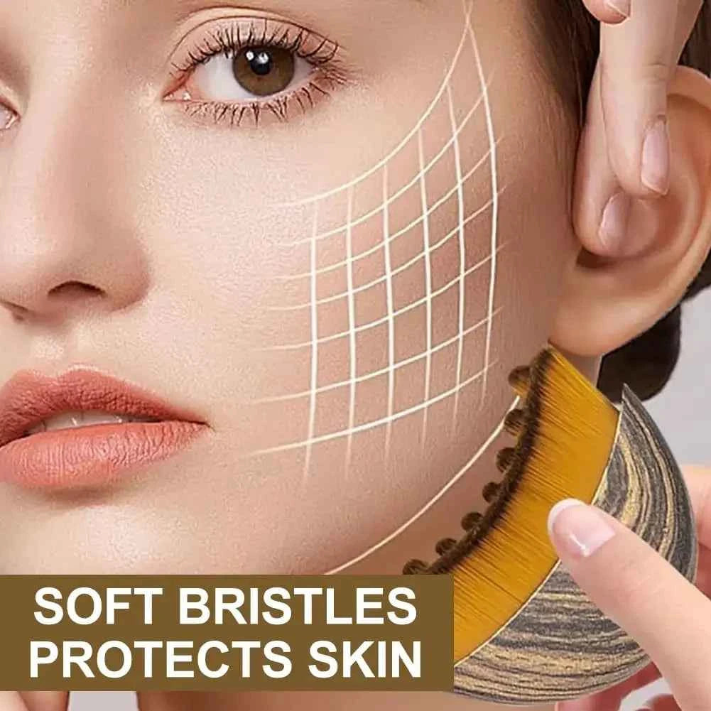 Lymphatic Contour Face Brush | Chin & Jawline Sculpting Massager