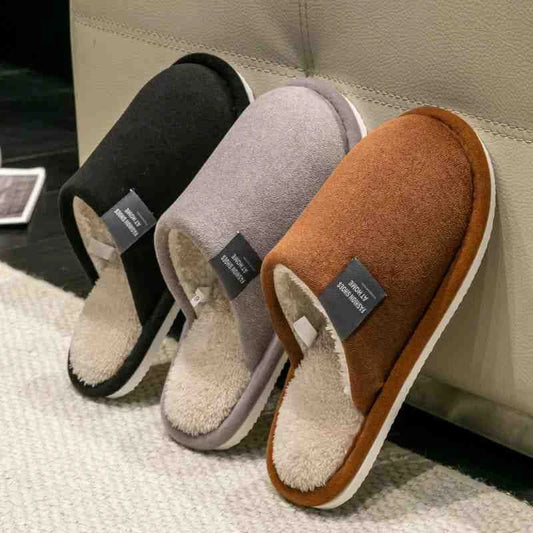men's warm house slippers