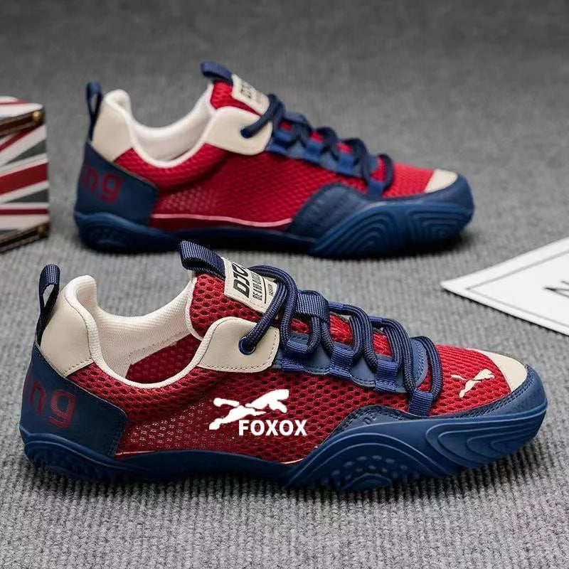 Men's mesh running trainers by Jelieora Venture with breathable mesh uppers and athletic sole for comfortable jogging.