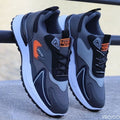 Men's Breathable Casual Platform Trainers | Lightweight Lace-Up Sports Shoes
