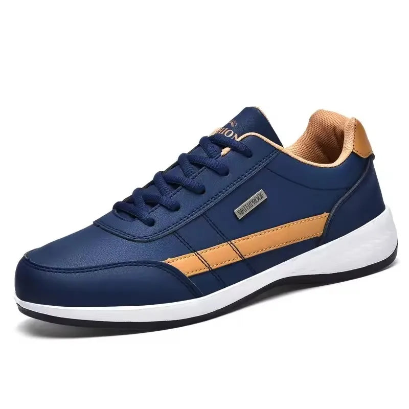 Men's waterproof trainers by Jelieora Venture, featuring durable design and slip-resistant soles for outdoor activities.