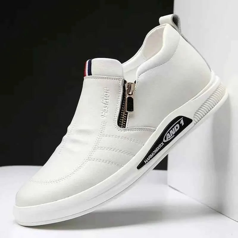 Men's Casual Leather Loafers | Slip-On Moccasins Business Shoes