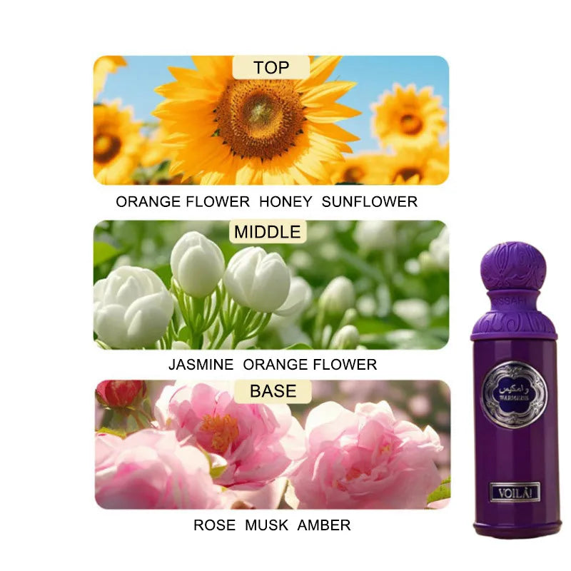 Unisex Arabic perfume spray by Jelieora Venture featuring a high-quality woody fragrance with a sleek bottle.