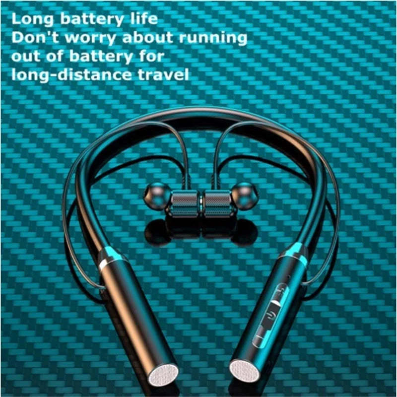 Magnetic HIFI Sport Neckband Bluetooth Earphones with Mic