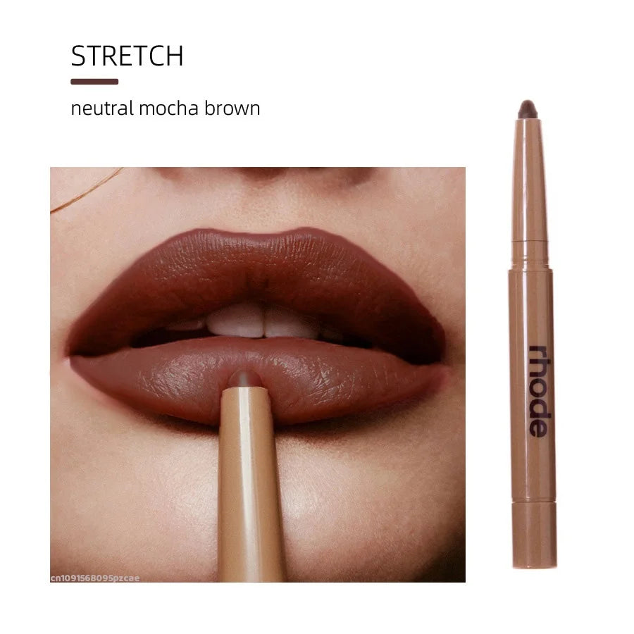 Jelieora Venture peptide lip shape pen, long-lasting lip liner and tint pencil for precise lip makeup application