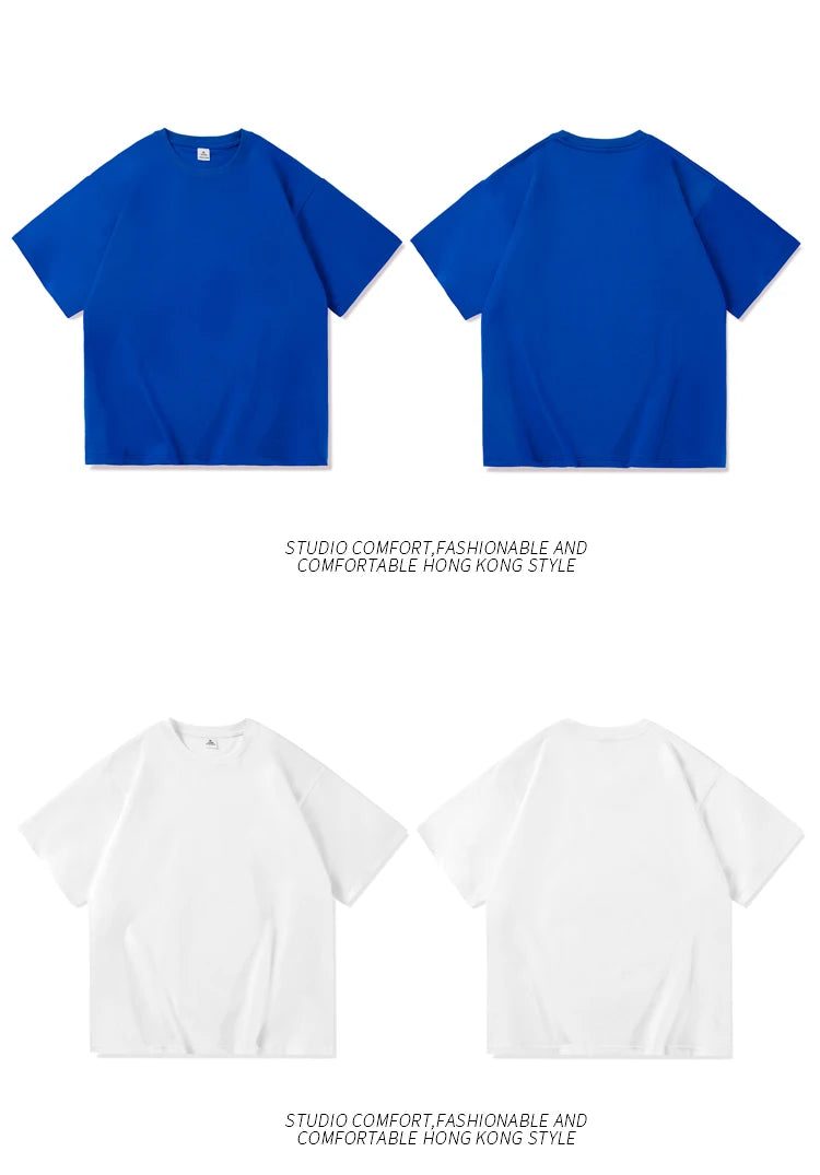 Men's solid basic hip hop cotton T-shirt by Jelieora Venture in various colors, featuring a comfortable fit and classic design.