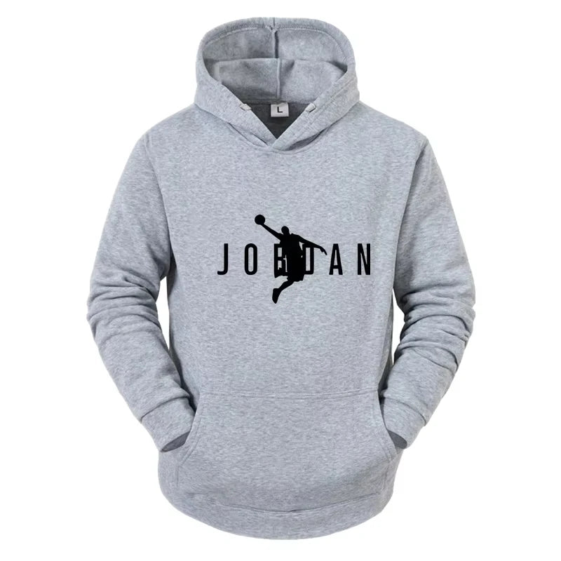 Men's slim fit sports hoodie by Jelieora Venture, featuring a comfortable fit and sporty design in the image.